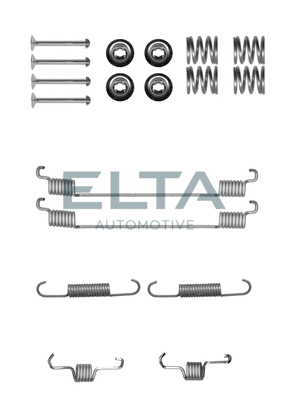Kit d'accessoires, mâchoire de frein ELTA AUTOMOTIVE EA8158