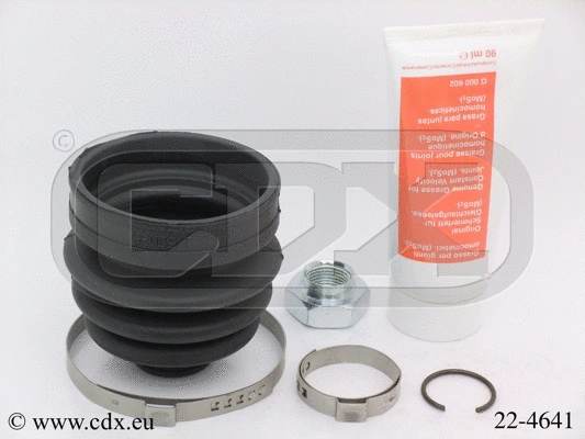 Jeu de joints-soufflets, arbre de commande CDX 22-4641