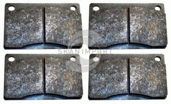 Kit de plaquettes de frein, frein à disque SKANIMPORT BV 1739