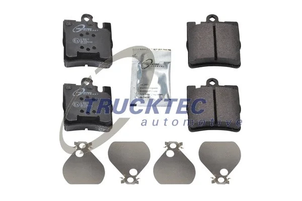 Kit de plaquettes de frein, frein à disque TRUCKTEC AUTOMOTIVE 02.35.106