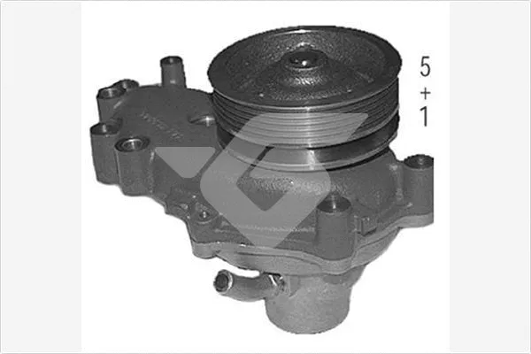Pompe à eau, refroidissement du moteur HUTCHINSON WP283