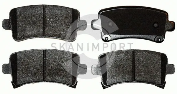 Kit de plaquettes de frein, frein à disque SKANIMPORT BHO 8368