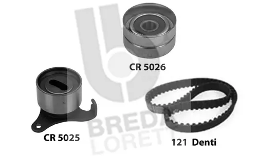 Kit de courroie crantée BREDA LORETT KCD0451