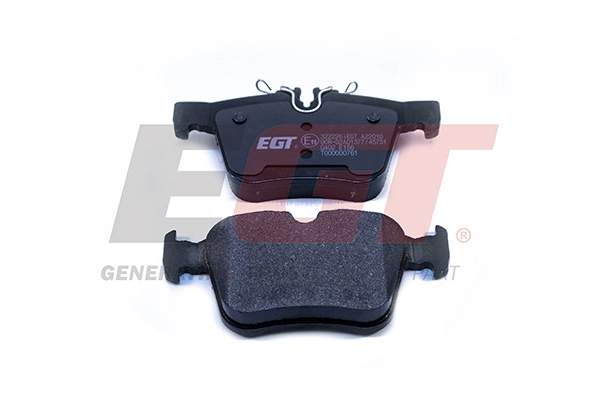 Kit de plaquettes de frein, frein à disque EGT 322226iEGT