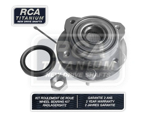 Kit de roulements de roue RCA FRANCE RCAK1449