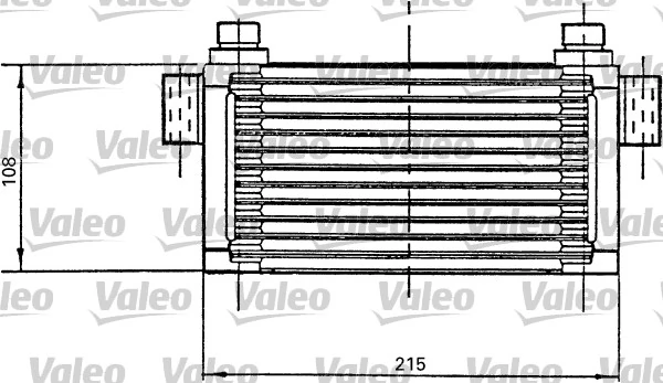 Radiateur d'huile VALEO 816670