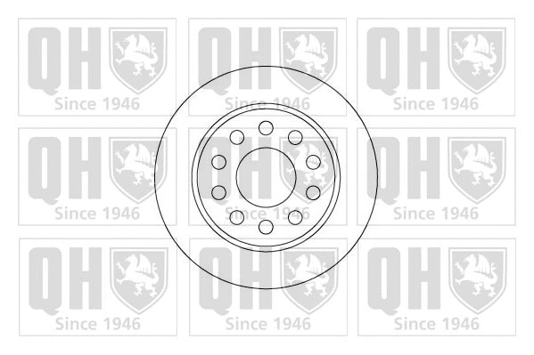 Disque de frein QUINTON HAZELL BDC4778