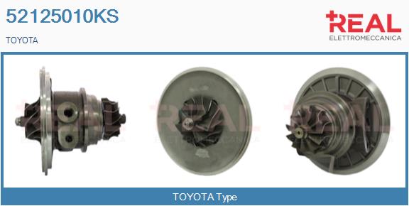 Groupe carter, turbocompresseur REAL 52125010KS
