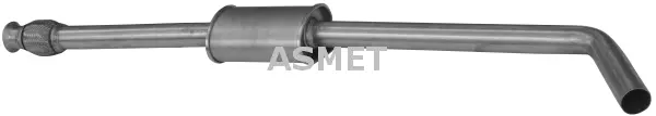 Silencieux central ASMET 10.038