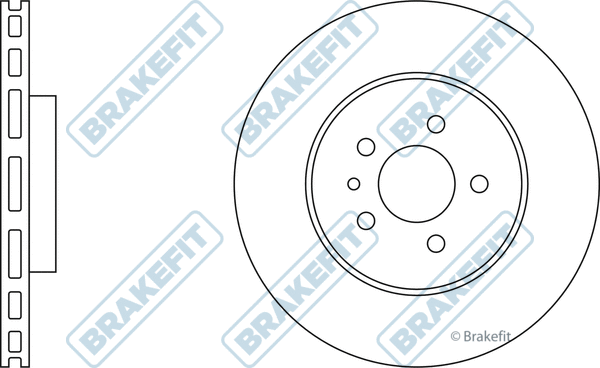 Disque de frein APEC SDK6172