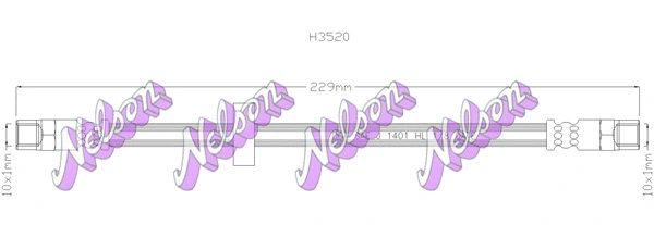 Flexible de frein KAWE H3520