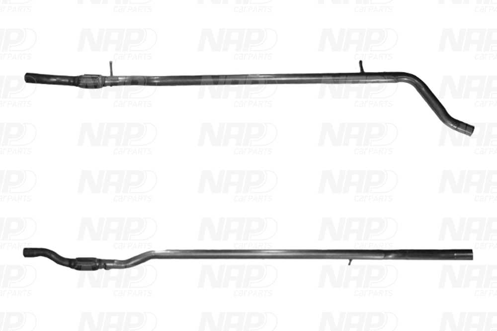 Tuyau d'échappement NAP carPARTS CAC10595