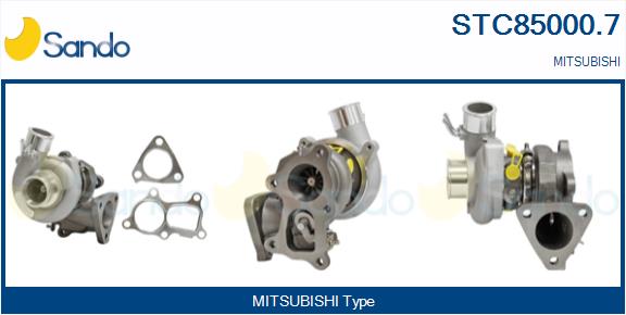 Turbocompresseur, suralimentation SANDO STC85000.7