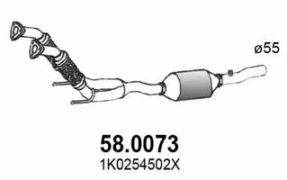 Catalyseur ASSO 58.0073