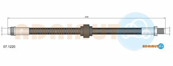 Flexible de frein ADRIAUTO 07.1220