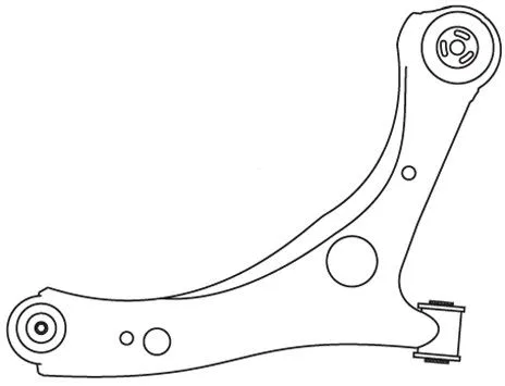 Bras de liaison, suspension de roue FRAP F3923