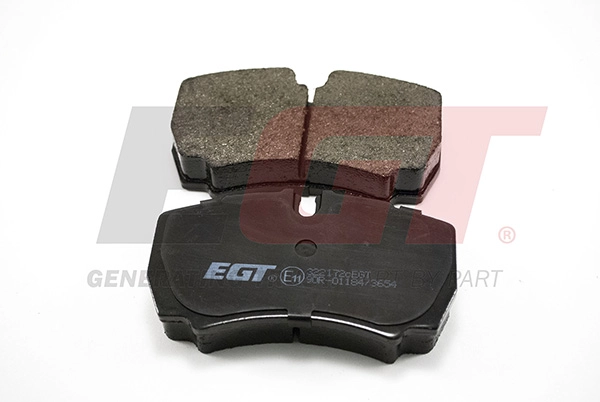 Kit de plaquettes de frein, frein à disque EGT 322172cEGT