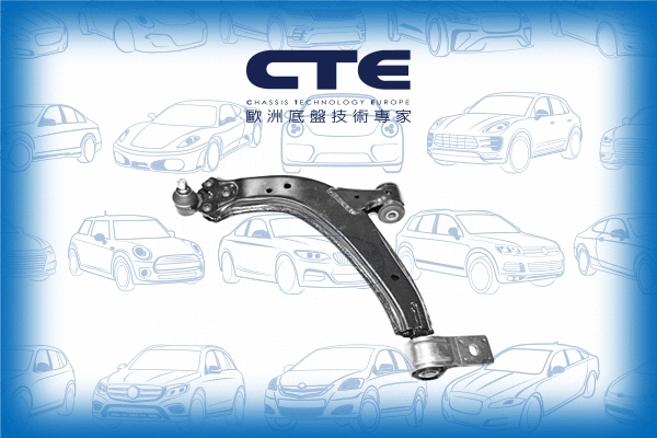 Bras de liaison, suspension de roue CTE CS-1612L
