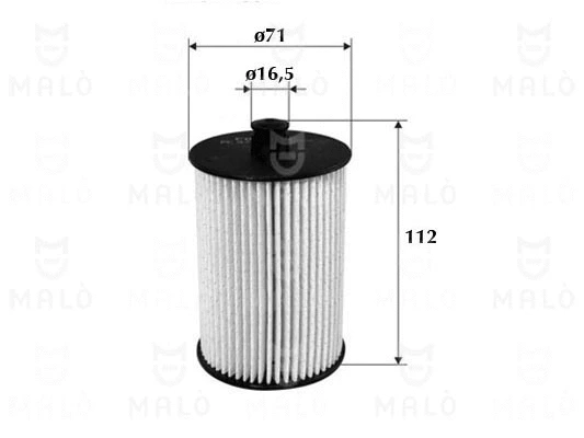 Filtre à carburant AKRON-MALÒ 1520140