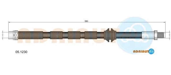 Flexible de frein ADRIAUTO 05.1230