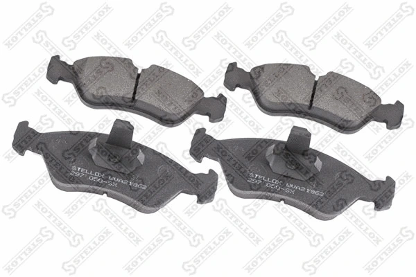 Kit de plaquettes de frein, frein à disque STELLOX 297 050-SX