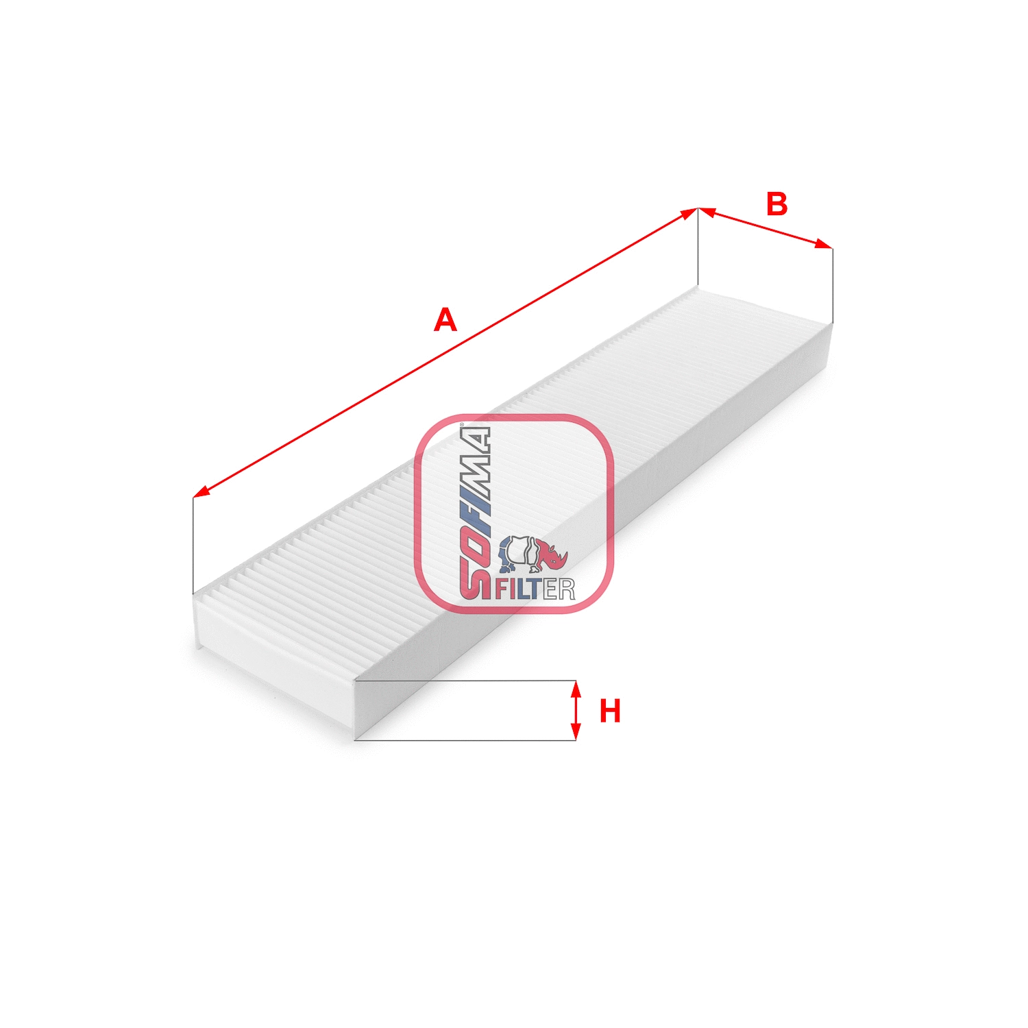 Filtre, air de l'habitacle SOFIMA S 3162 C