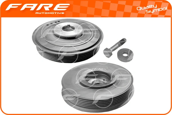 Kit de poulies, vilebrequin FARE SA 2929C