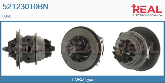 Groupe carter, turbocompresseur REAL 52123010BN