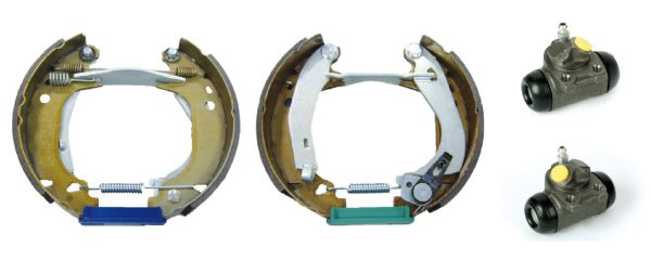 Jeu de mâchoires de frein TECDRIVE TKF0060