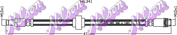 Flexible de frein KAWE H6341