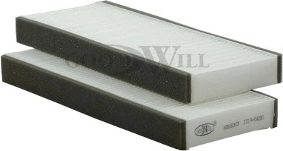 Filtre, air de l'habitacle GOODWILL AG 568/1 2K CF