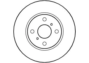 Disque de frein ABTEX BD810V