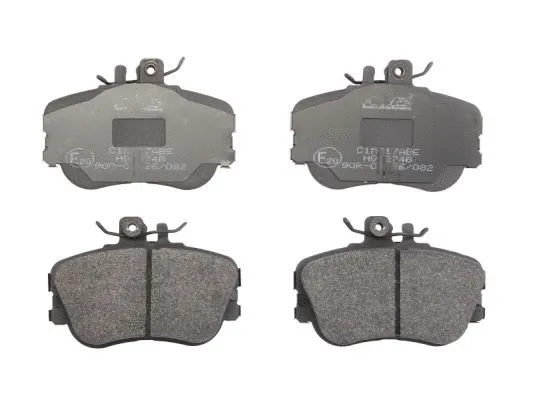 Kit de plaquettes de frein, frein à disque ABE C1M017ABE