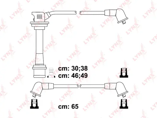 Kit de câbles d'allumage LYNXAUTO SPC7527