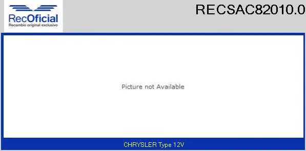 Compresseur, climatisation RECOFICIAL RECSAC82010.0