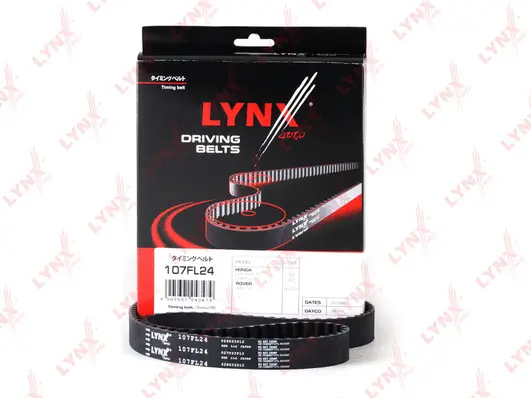 Courroie crantée LYNXAUTO 107FL24