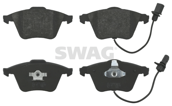 Kit de plaquettes de frein, frein à disque SWAG 30 91 6584