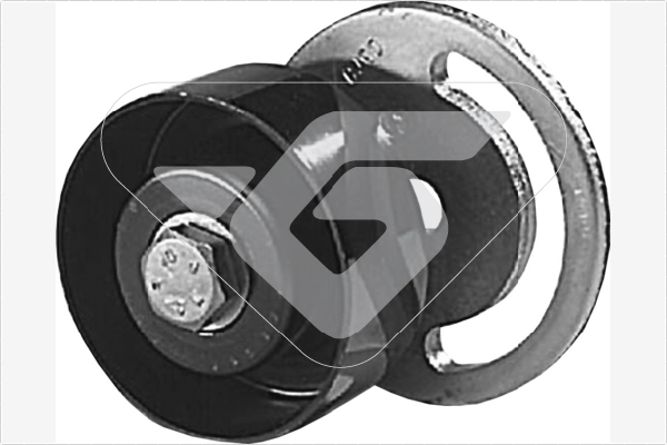 Poulie de tension, courroie trapézoïdale à nervures HUTCHINSON T6023