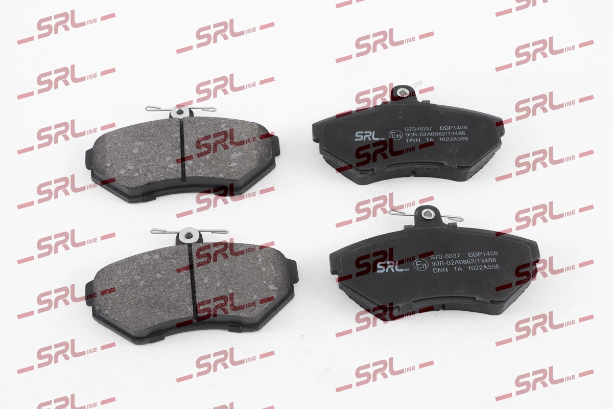 Kit de plaquettes de frein, frein à disque SRLine S70-0037