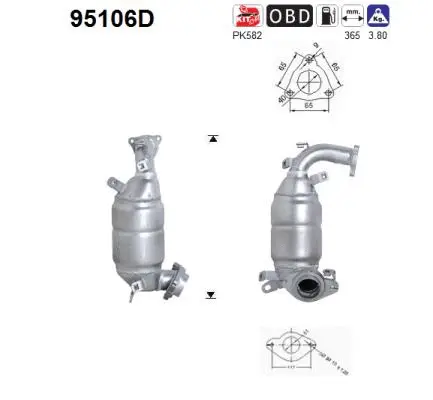 Catalyseur AS 95106D