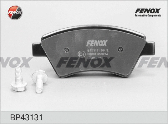 Kit de plaquettes de frein, frein à disque FENOX BP43131