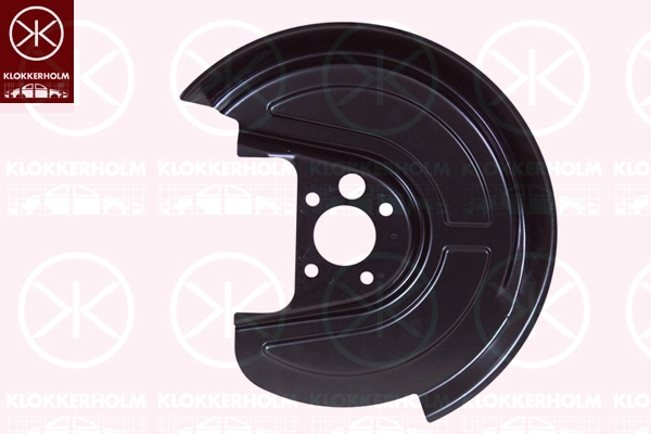 Déflecteur, disque de frein KLOKKERHOLM 9523876