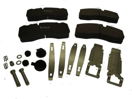 Kit de plaquettes de frein, frein à disque KAWE 88099