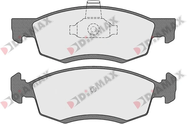 Kit de plaquettes de frein, frein à disque DIAMAX N09269