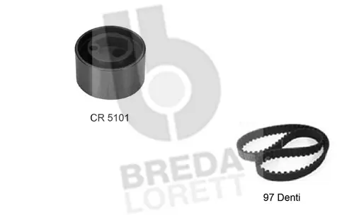 Kit de courroie crantée BREDA LORETT KCD0199