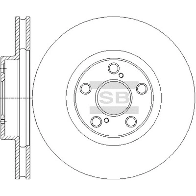 Disque de frein Hi-Q SD4684