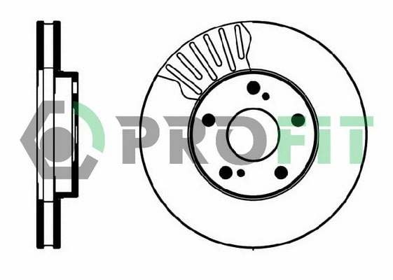 Disque de frein PROFIT 5010-0501