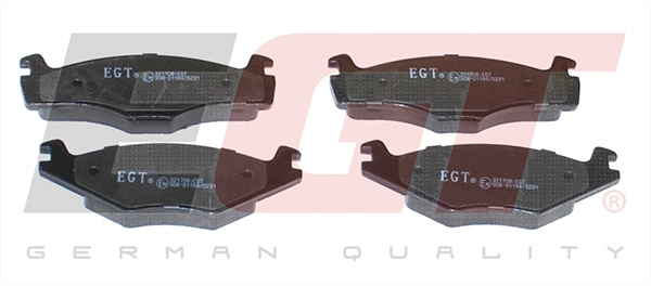 Kit de plaquettes de frein, frein à disque EGT 321708IEGT