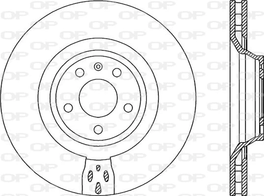 Disque de frein OPEN PARTS BDR2071.20