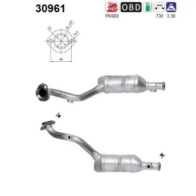 Catalyseur AS 30961